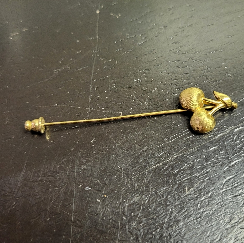 Vintage Trifari Cherry Pin